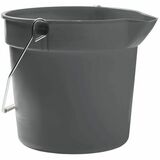 M2 Professional 14Qt Utility Pail - 13.25 L - Durable, Handle, Rust Resistant, Rot Resistant, Pour Spout - 12 Pack