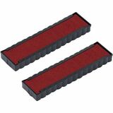 Trodat 6/4916 Replacement Stamp Pad - Polyurethane Pad - Red Ink - 2 / Each