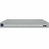 Ubiquiti Pro XG 24 PoE - 24 Ports - Manageable - Gigabit Ethernet, 2.5 Gigabit Ethernet, 5 Gigabit Ethernet, 10 Gigabit Ethernet, 25 Gigabit Ethernet - 10/100/1000Base-T, 2.5GBase-T, 5GBase-T, 10GBase-T, 1000Base-X, 10GBase-X, 25GBase-X - 3 Layer Supported - 870 W Power Consumption - 720 W PoE Budget - Twisted Pair, Optical Fiber - PoE Ports - 1U - Rack-mountable