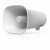 Ubiquiti AI Horn Speaker - Wired - 120 dB - Audible, Visual - Wall Mountable, Pole Mountable