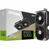 Zotac NVIDIA GeForce RTX 5060 Graphic Card - 8 GB GDDR7 - 7680 x 4320 - 2.55 GHz Boost Clock - 128 bit Bus Width - PCI Express 5.0 x8 - DisplayPort - 3 x DisplayPort - HDMI