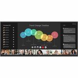 LG 105TR5WP-B Interactive Digital Board - 105" (2667 mm) - 16:9 Aspect Ratio - 5120 x 2160 - Direct LED - 400 cd/m� - 4,000:1 Contrast Ratio - USB - HDMI - Bluetooth - Android 13, Windows 10, Windows 8, Windows 7, ChromeOS, Linux, Mac OS X