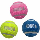 KONG Sport Softies Balls 3-pk Assorted Md - Dog - Medium - Ball Shape - Plush - Assorted - 3 Pack