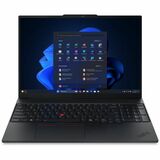 Lenovo ThinkPad E16 Gen 3 21SR0033US 16" Notebook - WUXGA - 60 Hz - Intel Core Ultra 7 255H - 16 GB - 512 GB SSD - English Keyboard - Black - Intel Chip - 1920 x 1200 - Windows 11 Pro - Intel Arc 140T GPU - In-plane Switching (IPS) Technology - Front Camera/Webcam - IEEE 802.11ax Wireless LAN Standard