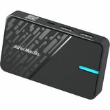 AVerMedia StreamLine MINI+ Video Capturing Device - Functions: Video Capturing, Video Streaming - 2160p, 1440p, 1080p, 1080i, 720p, 576p, 480p, 480i - 3840 x 2160 - 4K - NV12, YUY2, MJPEG - USB - PC, Mac - Notebook, Desktop Computer, Tablet, Gaming Console, Camera - macOS 13 Ventura, macOS 14, Windows 10 x64, Windows 11 x64 Supported Operating System - Black 