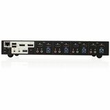 IOGEAR KVM Switchbox - 4 Computer(s) - 4K - 4096 x 2160 - USB - 4 x DisplayPort 