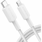 ANKER USB-C to Lightning Cable - 3 ft (0.91 m) Lightning/USB-C Data Transfer Cable for iPhone, iPad - White - 1 Each