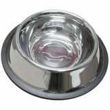 SST SST Dog Dish No Spill 16Oz - 473.18 mL Volume Capacity - Stainless Steel