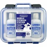 PhysiciansCare Mobile Eyewash Station - 11.50" (292.10 mm) x 13" (330.20 mm) - Portable, Durable
