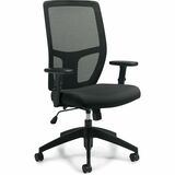 Offices To Go Format Chair - Mesh Back Material - High Back - Armrest - 1 Each