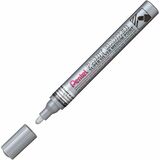 Pentel Paint Marker, Medium Point, Bullet Tip, Silver Ink