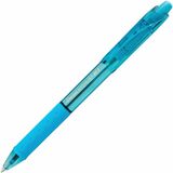 Pentel R.S.V.P. RT Colours Retractable Ballpoint Pen, (1.0mm), Sky Blue Barrel, Sky Blue Ink