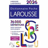 PETIT LAROUSSE Dictionnaire Poche 2026 Printed Book - 1096 Pages - Larousse - Dictionaries Publication - June 2025 - Book - French