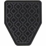 M2 Professional Antibacterial Urinal Floor Mat - Lasts upto 30 Days - Disposable, Non-slip, Anti-bacterial, Odor Control - 12 / Box - Black