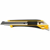 Olfa 12.5mm XMT-1 X-Design Medium Duty Auto-Lock Knife, 1 Blade With 9 Segments - 3.10" (78.74 mm) Height x 8.70" (220.98 mm) Width - Non-slip Grip, Durable, Chemical Resistant - Fiberglass, Metal