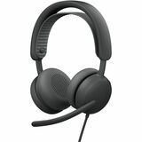 Logitech Zone Headset - Microsoft Teams CertificationUSB Type C, USB Type A - Wired - 36 Ohm - 20 Hz to 20 kHz - Circumaural - 6.2 ft (1.90 m) Cable - Noise Cancelling Microphone - Noise Canceling - Graphite