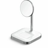 Satechi Aluminum 2-in-1 Magnetic Wireless Charging Stand