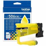 Brother - Cartouche jet d'encre LC506XXLYS D'origine Super Haut Rendement Jet d'encre - Jaune - 1 chaque