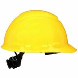 3M SecureFit Safety Cap - Head Protection - Yellow - Non-vented, Adjustable Ratchet, Self Adjustable, Comfortable, Ratchet, Breathable, Washable, Sweatband, UV Resistant - 1 Each