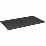 Mat Tech Triathlon Entrance Mat - Entrance - 10 ft (3048 mm) Length x 48" (1219.20 mm) Width x 0.375" (9.52 mm) Thickness - bi-level pattern - Cool Gray - 1 Each