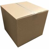 Spicers 50802 Shipping Case - External Dimensions: 18" (457.20 mm) Width x 18" (457.20 mm) Depth x 16" (406.40 mm) Height - Single Wall - 32 ECT - Stackable - Corrugated, Cardboard - Kraft - For Storage, Warehouse Item, Packaging, Shipping - 15 / Pack