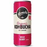 Remedy Kombucha Wild Berry