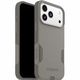 OtterBox iPhone 17 Pro Max Case Commuter Series - For Apple iPhone 17 Pro Max Smartphone - Textured Sides - Gray Comfort (Beige) - Drop Resistant, Scrape Resistant, Impact Absorbing, Dust Resistant, Dirt Resistant, Scratch Resistant - Thermoplastic Elastomer (TPE), Polycarbonate (PC) - Wireless Charging Compatible - Rugged