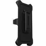 OtterBox Defender XT SmartPhone Holder - 6.51" (165.35 mm) Height x 3.55" (90.17 mm) Width x 1.37" (34.80 mm) Depth - Polycarbonate - Black - Belt Clip, Kickstand, 360° Rotation