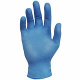 RONCO NE2 Examination Gloves - Medium - 4 mil (0.10 mm) Thickness - Contaminant, Allergy, Chemical, Organic Solvent Protection - Medium Size - For Right/Left Hand - Nitrile - Blue - Latex-free, Comfortable, Durable, Flexible, Ambidextrous, Textured - For Chemotherapy, Industrial, Healthcare, Food Processing, Medical, Food Handling, Automotive, Dental, Food Preparation, Manufacturing, Meat Processing, ... - 100 / Box