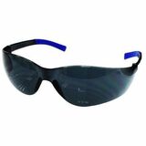 RONCO NOVA Wrap-Around Safety Glasses - Recommended for: Dental, Agriculture, Horticulture, Chemical Processing, Hygiene, Housekeeping, Painting, Automotive, Construction, Food Processing, Beverage Processing, ... - One Size - Ultraviolet, Eye Protection - Polycarbonate - Smoke Lens - Wraparound Design, Anti-fog, Flexible Frame, Lightweight, Comfortable, Temple Tip Pad - 12 / Box