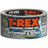 T-REX Ferociously Strong Waterproof and Repair Tape - Clear, 1.88 in. x 10 yd.