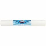 Duck Solid Grip Shelf Liner with Clorox - White, 20 in. x 6 ft.