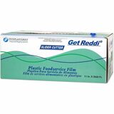 Ralston PVC Food Wrap Slider Cutter - 11" (279.40 mm) Width x 2500 ft (762000 mm) Length - Dust Resistant - Polyvinyl Chloride (PVC), Plastic - Clear
