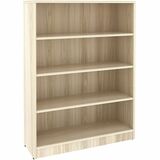 Lorell+Sturdy+4-Shelf+Bookcase