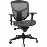 Office Depot PRO Quantum 9000 Series Ergonomic Mesh Mid-Back Chair - Black Seat Color - Mesh Seat Material - Black Back Color - Mesh Back Material - Black Frame Color - Steel Frame Material - Mid Back - 5-star Base - Black - Armrest - 1 Each