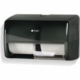 Kruger Bathroom Tissue Dispenser - Roll - 2 x Roll - Gray - 1 Each