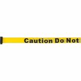 Zenith Safety Products Tape Cassette - 84" (2133.60 mm) Yellow Tape Attachment - 1 Each