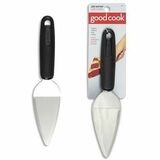 Good Cook Pie Server - Pie Server - Cutting, Serving, Slicing - Dishwasher Safe - Stainless Steel, Plastic - Black, Silver - 1 Each