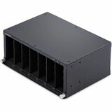StarTech.com 7-Slot Unmanaged Media Converter Chassis, 10in Rackmount for MCM Media Converter Series, Active Cooling, TAA Compliant - Integrate up to 7 media converters in one 10in rack-mount chassis - For MCM Media Converter Series - Single power supply runs all seven converters - Hot-swappable bays for tool-free changes - Over-voltage protection with FCC, CE, UL / TAA compliance