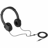 Kensington Classic EQ 3.5mm Headphone - Stereo - Mini-phone (3.5mm) - Wired - On-ear, Over-the-head - Binaural - Circumaural - 5.9 ft (1.80 m) Cable - Black - 1