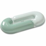 Kensington Duo Gel Wrist Rest - 0.71" (18 mm) Height x 7.40" (188 mm) Width x 3.27" (83 mm) Depth - Green - Polyurethane - Mouse - Retail - 1