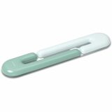 Kensington Duo Gel Wrist Rest - 0.87" (22 mm) Height x 17.72" (450 mm) Width x 3.66" (93 mm) Depth - Green - Polyurethane - Keyboard - Retail - 1