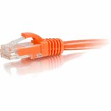Image of Legrand 50ft (15.2m) Cat6a Snagless Unshielded UTP Ethernet Network Patch Cable - Orange