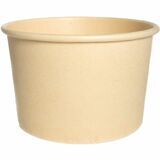 Chef Elite Bamboo Containers - 16oz - Food Storage, Food, Transporting, Picnic - Bamboo Body - 50 / Pack