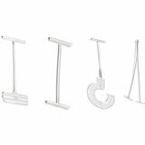 Avery Dennison Standard Fasteners - 5000 Fastener(s) Polypropylene - 1" (25.40 mm) - 5000 / Box - Natural