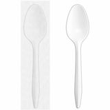 Dorfin Table Accents - Polypropylene Teaspoons - 5.6" - Individually Wrapped - Polypropylene - 1000 Box