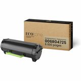 Ecotone - Cartouche toner Remanufactur&eacute; Laser - '-Alternative pourXerox (006R04725) - Noir - 1 emballage