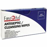 First Aid Central Benzalkonium Chloride Antiseptic Towelettes, 12/Box - 12 / Box