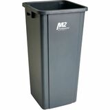 M2 Professional 23 Gal Square Waste Container