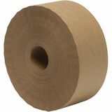Spicers Paper Tape - 150 yd (137.2 m) Length x 3" (76.2 mm) Width - Natural Kraft - Paper - Water Resistant - For Carton, Sealing - 10 / Box